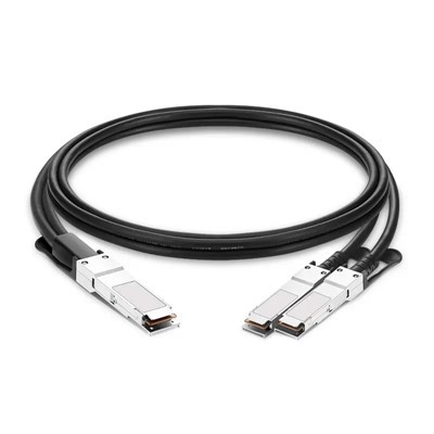 100g qsfp28 i 2x 50g sfp28 Cebl copr Atodiad Uniongyrchol Goddefol (DAC)