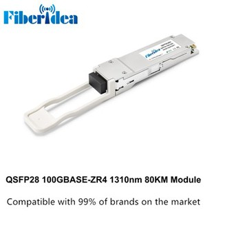 100GBASE ZR4   QSFP28 80KM   LC   DDM