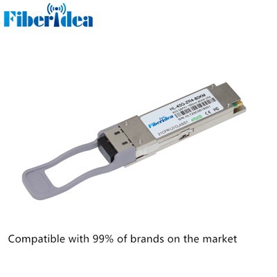 40G QSFP+ ZR4 80KM Trosglwyddydd